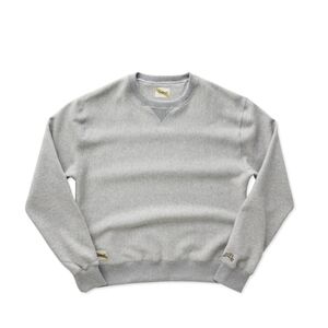 Tracksmith Track House Crew Heather Grey XS NWOT